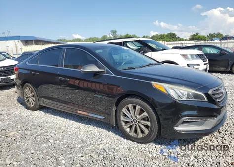 2016 Hyundai Sonata Sport из США, поврежденный, VIN 5NPE34AF5GH378481